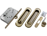 Комплект для раздвижных дверей Morelli MHS150 WC AB Цвет - Античная бронза